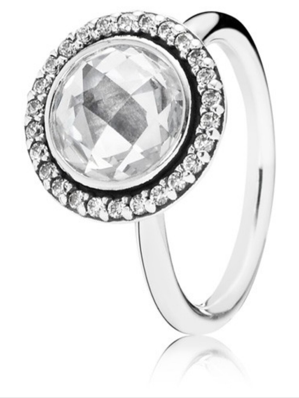 Pandora Sterling Silver Brilliant Legacy Ring